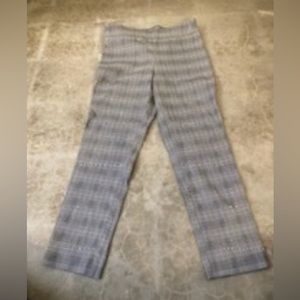 Plaid professional pants